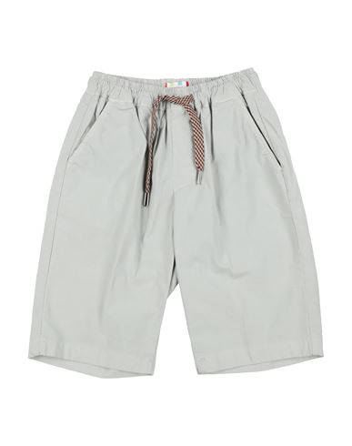 Baronio Babies'  Toddler Boy Shorts & Bermuda Shorts Light Grey Size 7 Cotton, Elastane In Gray