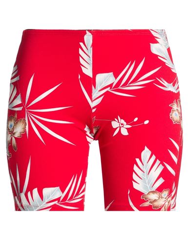 Rabanne Woman Shorts & Bermuda Shorts Red Size S Viscose, Elastane