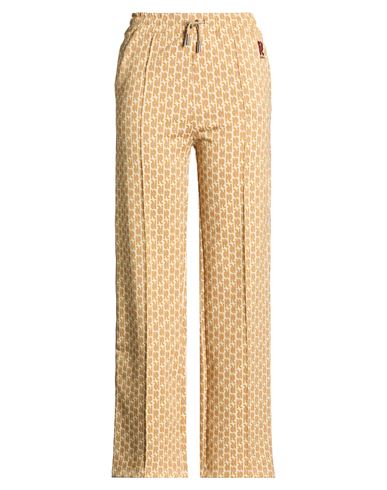 Rabanne Woman Pants Mustard Size 8 Polyamide, Elastane In Brown