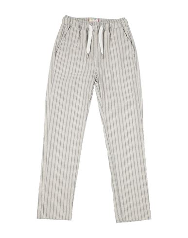 Baronio Babies'  Toddler Boy Pants Light Grey Size 6 Cotton, Polyester In Multi