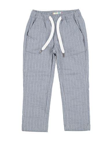 Baronio Babies'  Toddler Boy Pants Light Blue Size 5 Cotton, Polyester In Gray