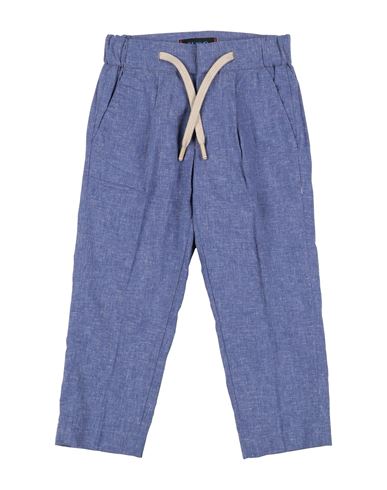 Baronio Babies'  Toddler Boy Pants Blue Size 5 Cotton, Linen