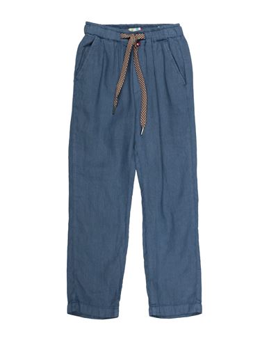 Baronio Babies'  Toddler Boy Pants Slate Blue Size 6 Linen