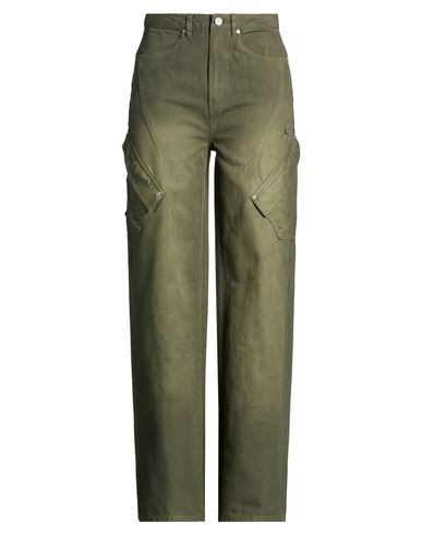 Jordan X Cactus Jack Woman Pants Military Green Size 10 Cotton
