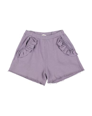 Babe And Tess Babe & Tess Toddler Girl Shorts & Bermuda Shorts Lilac Size 6 Cotton In Multi