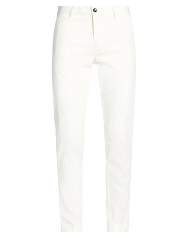 Liu •jo Man Man Pants White Size 32 Cotton, Elastane