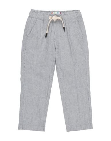 Baronio Toddler Boy Pants Midnight Blue Size 6 Cotton, Linen, Elastane In Multi