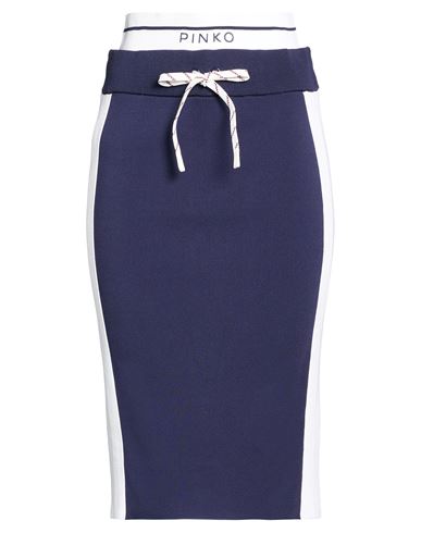 Midi-Rock Damen Marineblau XS Damen
