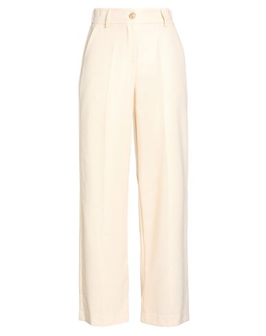 Yes Zee By Essenza Urban Chic Woman Pants Beige Size M Polyester In Neutral