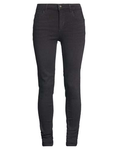 Rebel Queen By Liu •jo Woman Jeans Black Size 27 Cotton, Polyester, Elastane