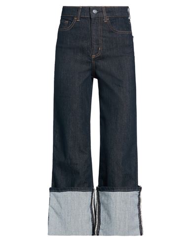 Rebel Queen By Liu •jo Woman Jeans Blue Size 25 Cotton, Polyester, Elastane In Black