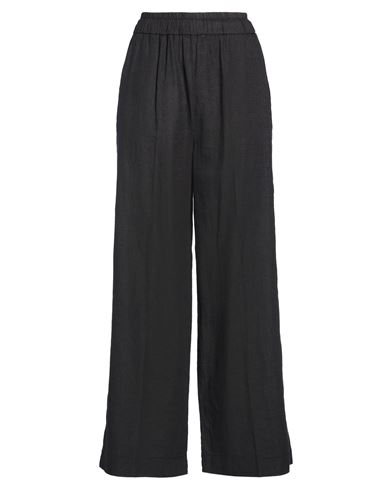 Markup Woman Pants Black Size 12 Linen