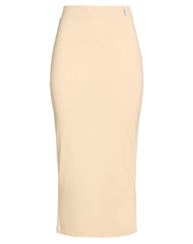 Falda midi Mujer Beige S Mujer