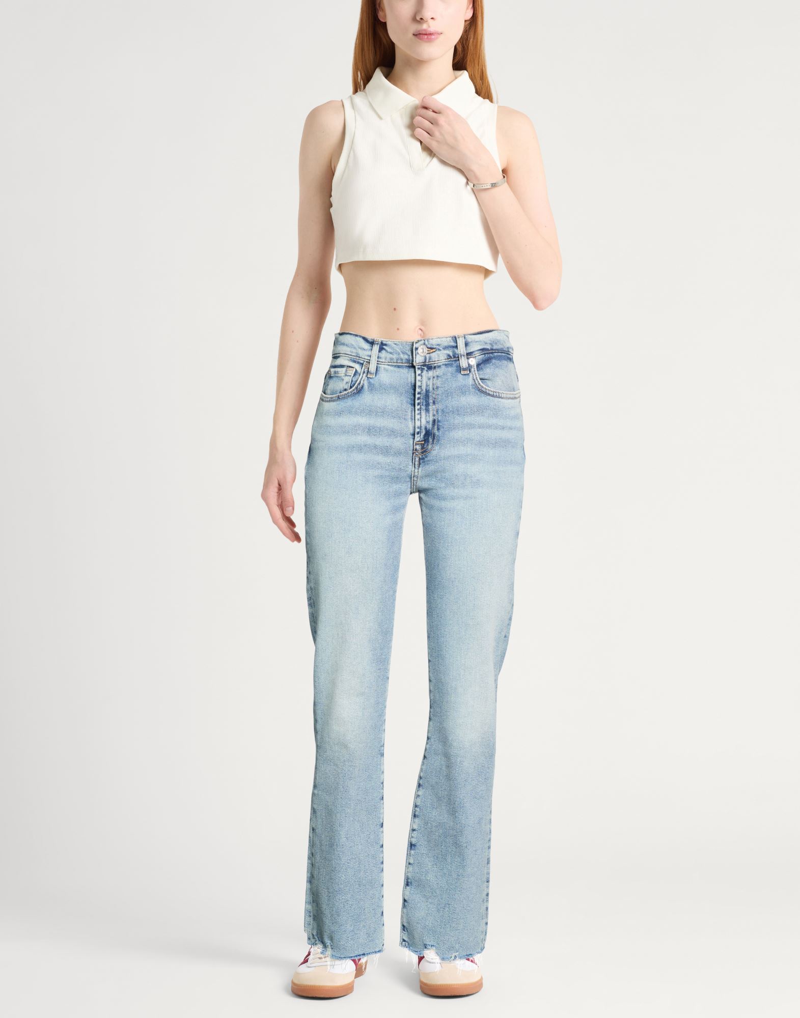  7 For All Mankind - Hosen & Röcke - Jeanshosen - On Yoox.com 