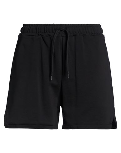 Disclaimer Man Shorts & Bermuda Shorts Black Size Xl Cotton
