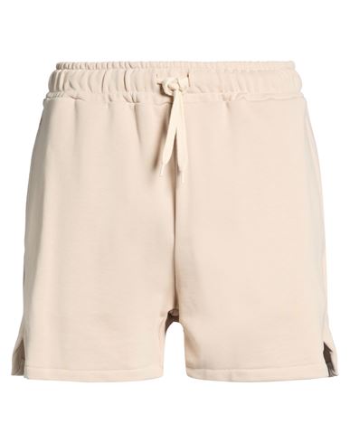 Disclaimer Man Shorts & Bermuda Shorts Beige Size L Cotton In Sand