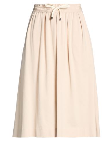 Midi-Rock Damen Beige 36 Damen
