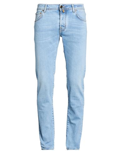 Jacob Cohёn Man Jeans Blue Size 33 Cotton, Elastane