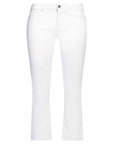 Armani Exchange Woman Jeans White Size 32w-30l Cotton, Elastane