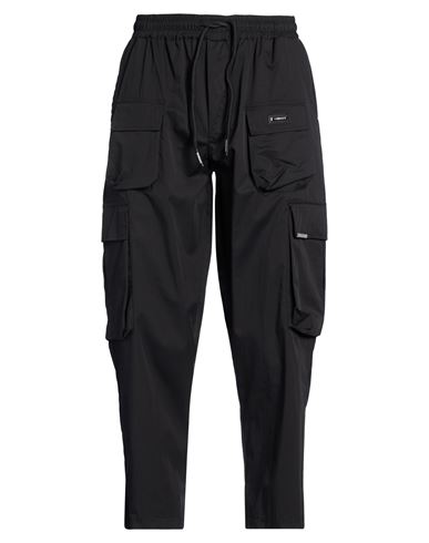 G2firenze Man Pants Black Size Xl Cotton, Polyamide, Elastane