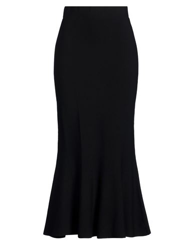 Vicolo Woman Midi Skirt Black Size Onesize Viscose, Polyester