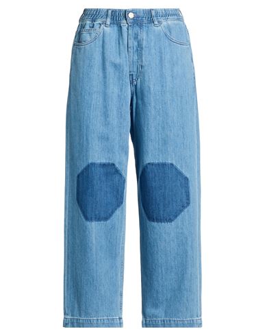 Ebit Woman Jeans Blue Size 32 Cotton