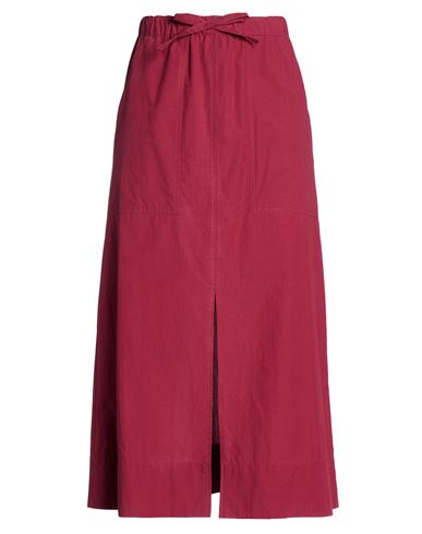 Falda midi Mujer Burdeos 34,36,38,40 Mujer