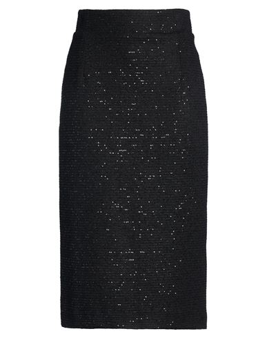 Falda midi Mujer Negro 40 Mujer