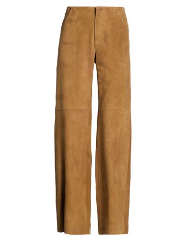 Pantalones Mujer Camel 36 Mujer