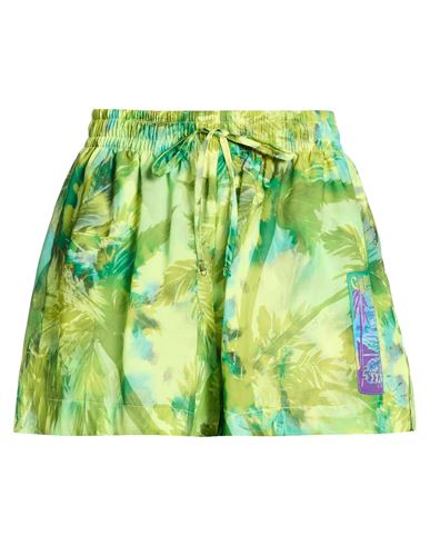 F**k Project Woman Shorts & Bermuda Shorts Lime Green Size L Polyester