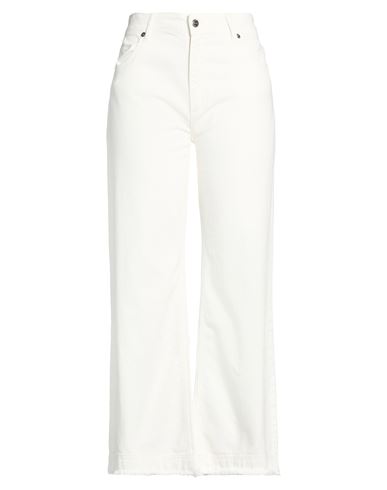 Antonelli Woman Jeans White Size 8 Cotton