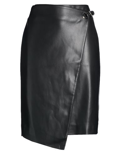 Falda midi Mujer Negro 38 Mujer