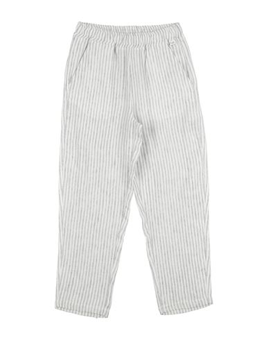 Il Gufo Babies'  Toddler Boy Pants Grey Size 6 Linen In Gray