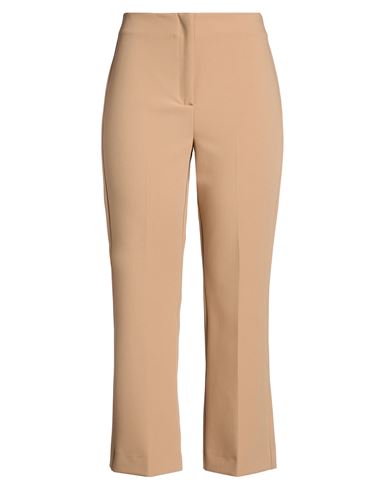 Iblues I Blues Woman Pants Camel Size 4 Polyester, Viscose, Elastane In Brown