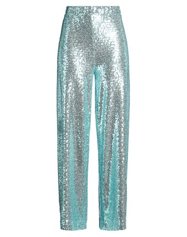 Clips Tricot Woman Pants Sky Blue Size L Polyester, Elastane