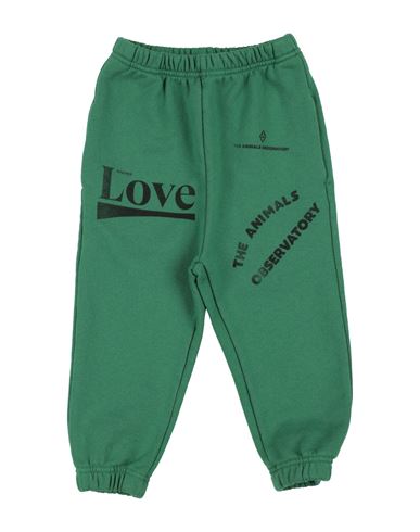 The Animals Observatory Babies'  Toddler Boy Pants Green Size 6 Cotton
