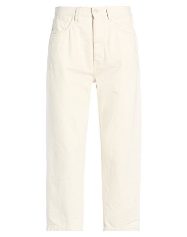 Cycle Man Jeans Beige Size 32 Cotton, Red Cotton In White