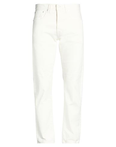 Cycle Man Jeans Cream Size 32 Cotton, Elastane In White