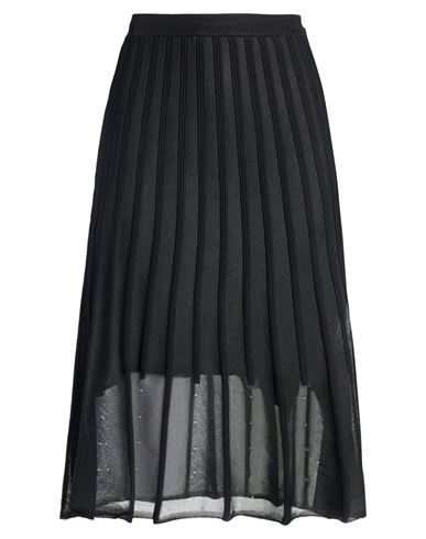 Midi-Rock Damen Schwarz XS Damen