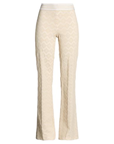 Pantalones Mujer Beige 40 Mujer