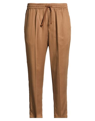 Berna Man Pants Brown Size 38 Tencel