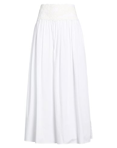 Maxi-Rock Damen Weiß 36 Damen