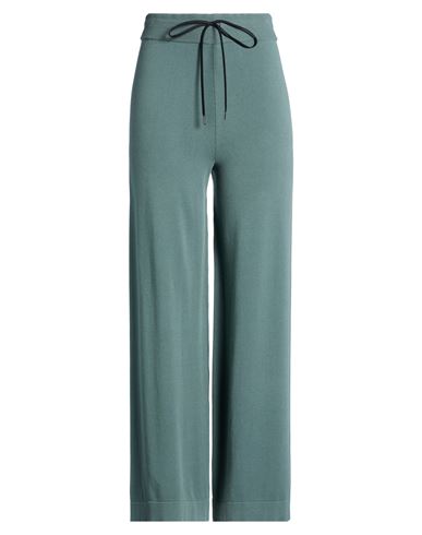 Isabel Benenato Woman Pants Deep Teal Size M Viscose, Polyester In Green