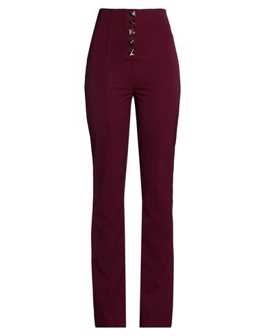 Babylon Woman Pants Plum Size 8 Polyamide, Elastane In Multi
