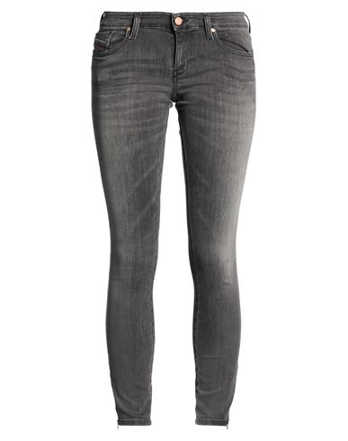 Jeanshose Damen Braungrau 27W-32L Damen