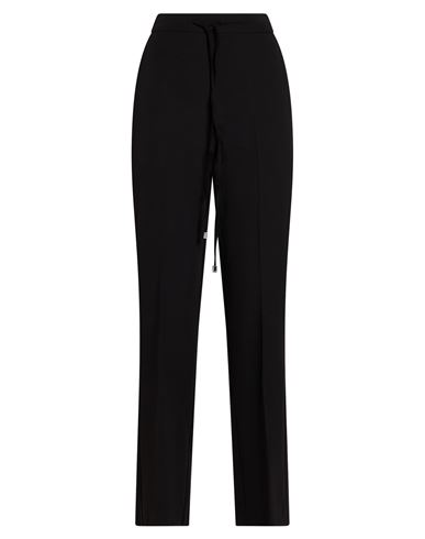 Patrizia Pepe Woman Pants Black Size 6 Polyester, Viscose, Elastane