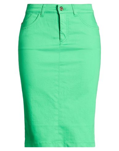 Midi-Rock Damen Grün 34 Damen