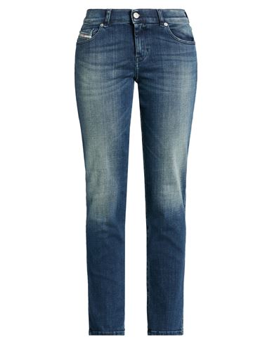 Diesel Woman Jeans Blue Size 32w-32l Cotton, Elastane