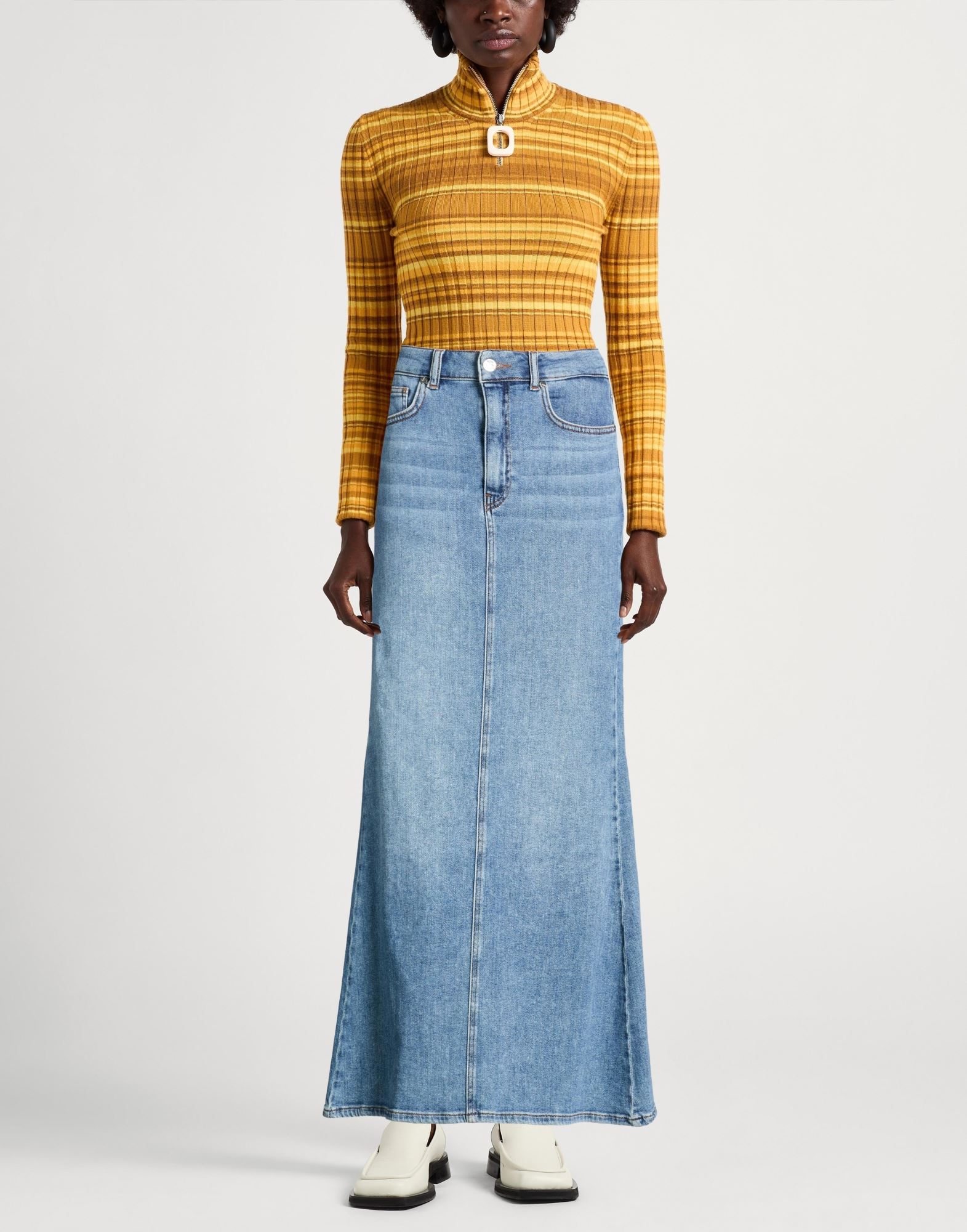  Kaos Jeans - Partes De Abajo - Faldas Vaqueras - On Yoox.com 