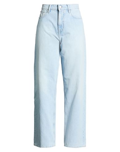 Cycle Woman Jeans Blue Size 30 Cotton, Red Cotton